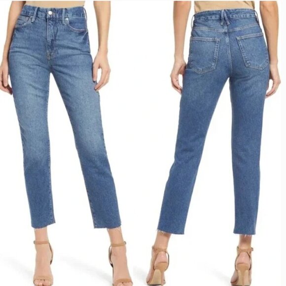 Good American Good Boy Jean Style GB999TFT size 2 / 26 - Picture 1 of 7